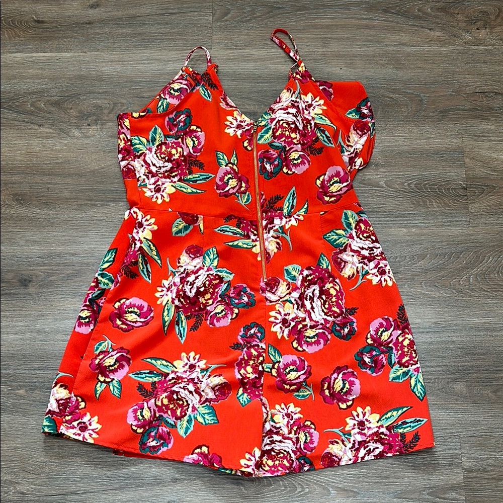 Floral Red Dress*Nordstrom* - Picture 7 of 9